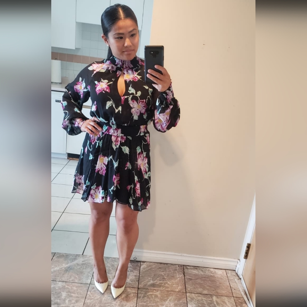ALC Floral Mini Dress